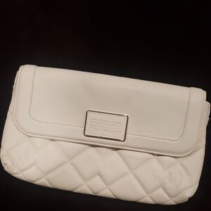 Marc Jacobs White Clutch Purse